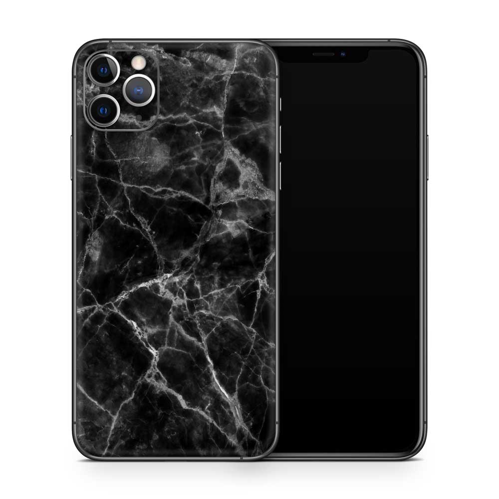 Black Marble iPhone 11 Skin