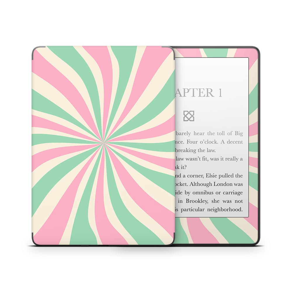 Candy Stripe Kindle Paperwhite Skin