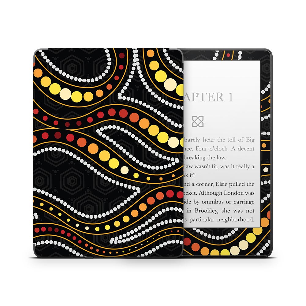 Earthen Abstract Kindle Paperwhite Skin