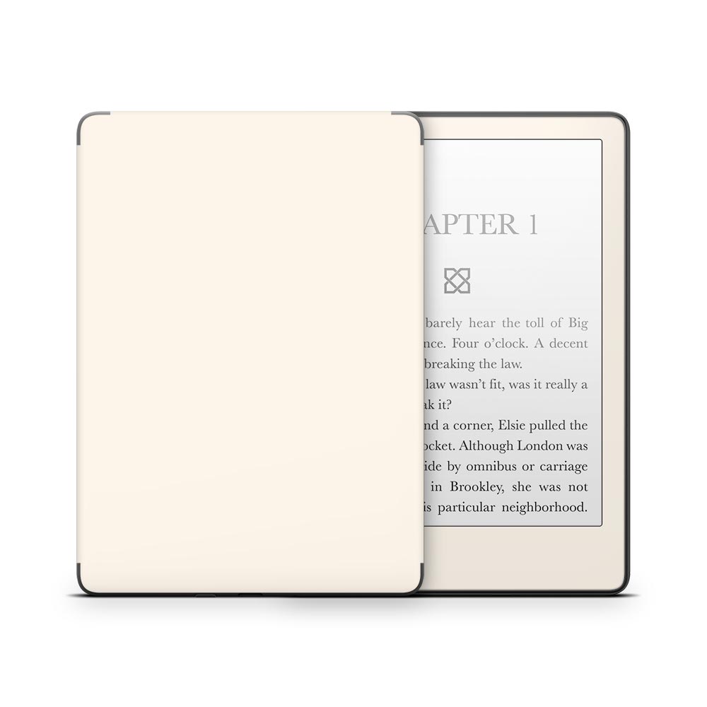 Cream Kindle Paperwhite Skin