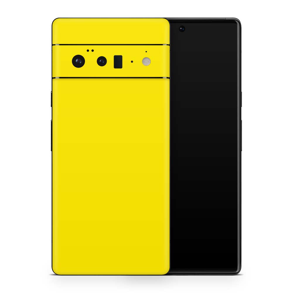 Yellow Google Pixel 6 Skin