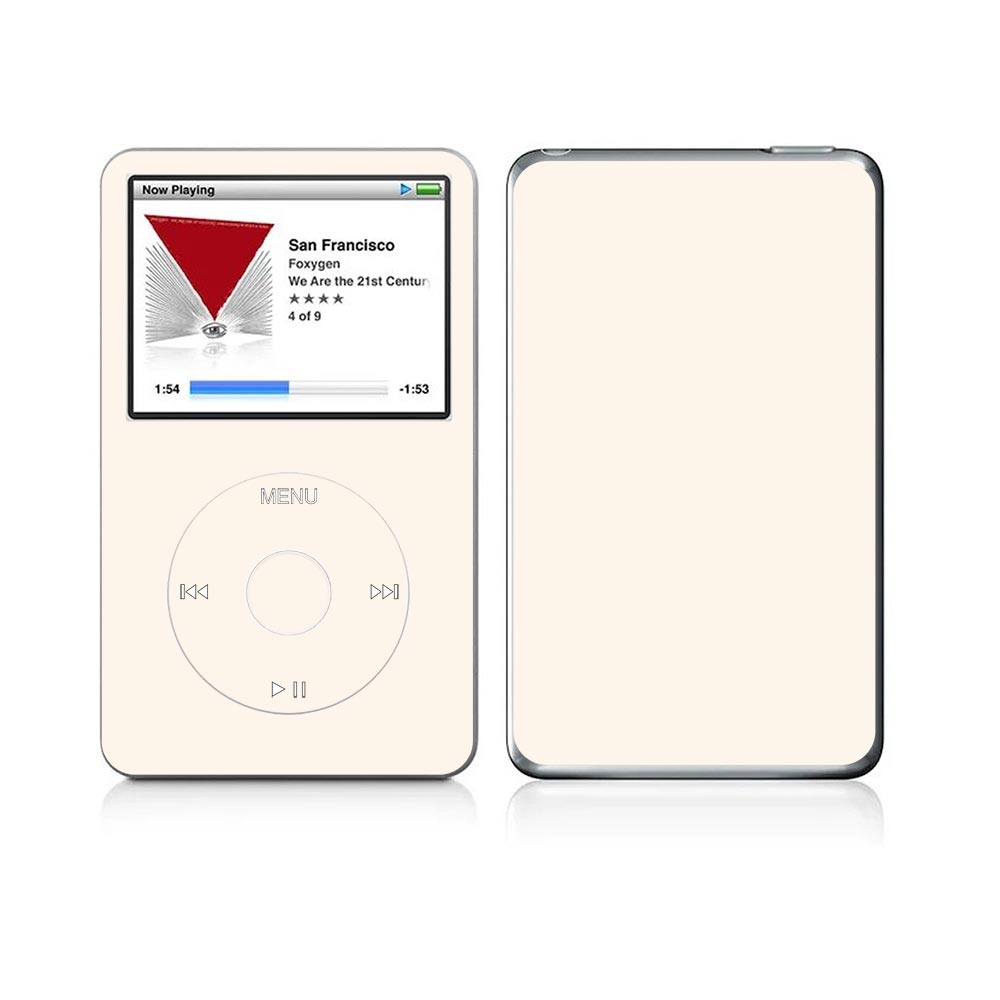 Cream iPod Classic