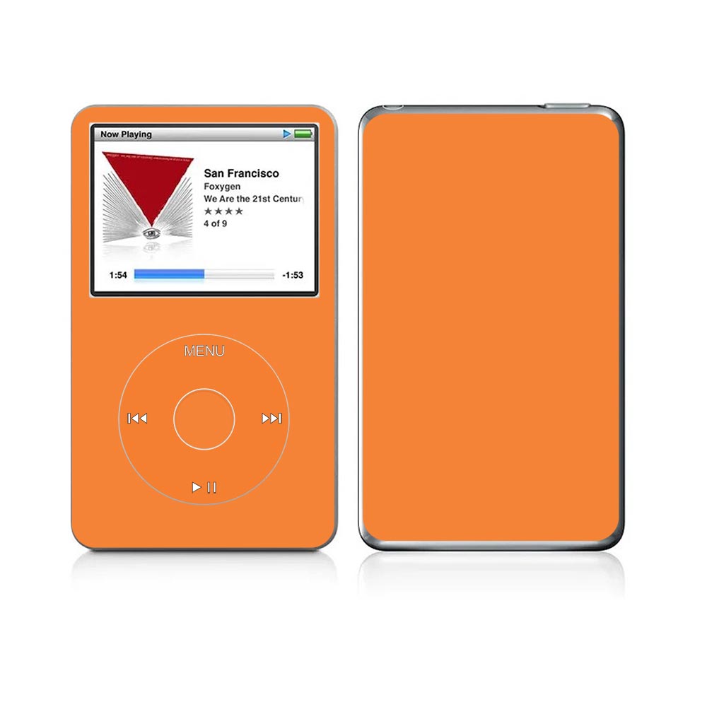 Orange iPod Classic