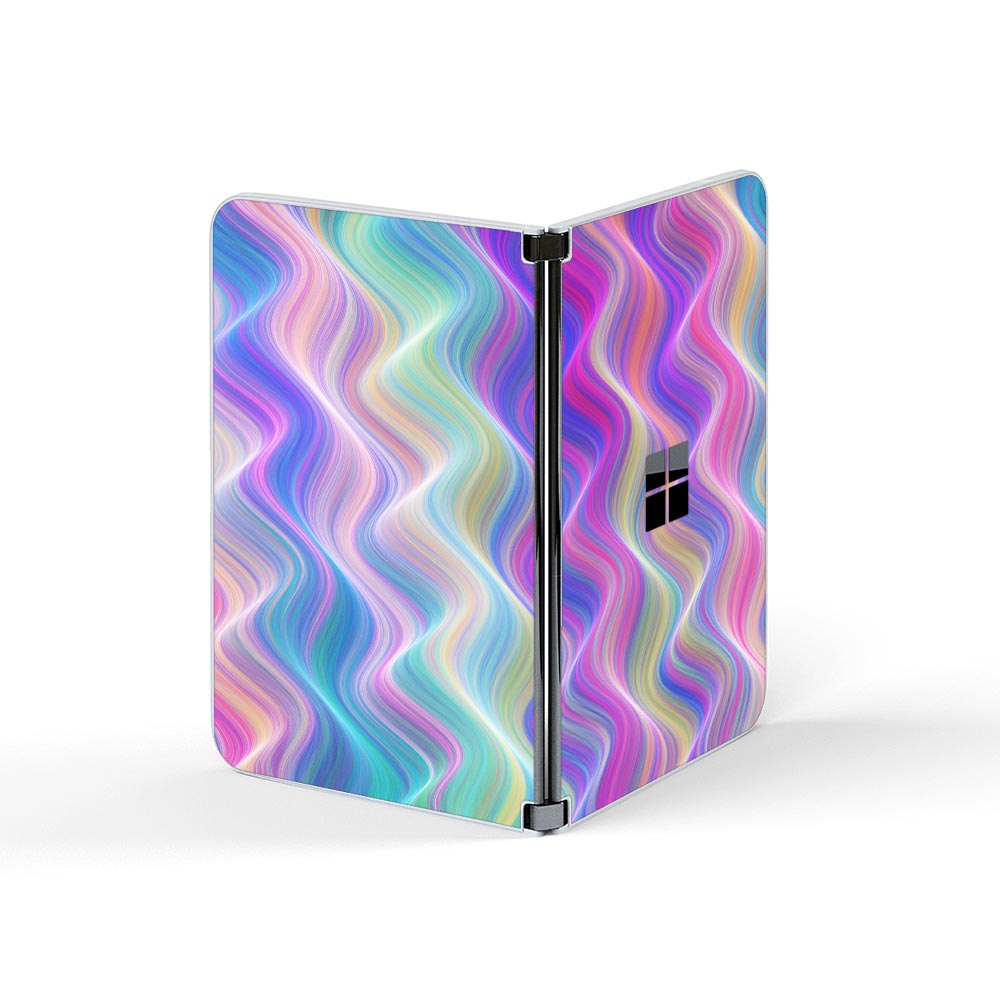 Rainbow Frizz Microsoft Surface Duo Skins
