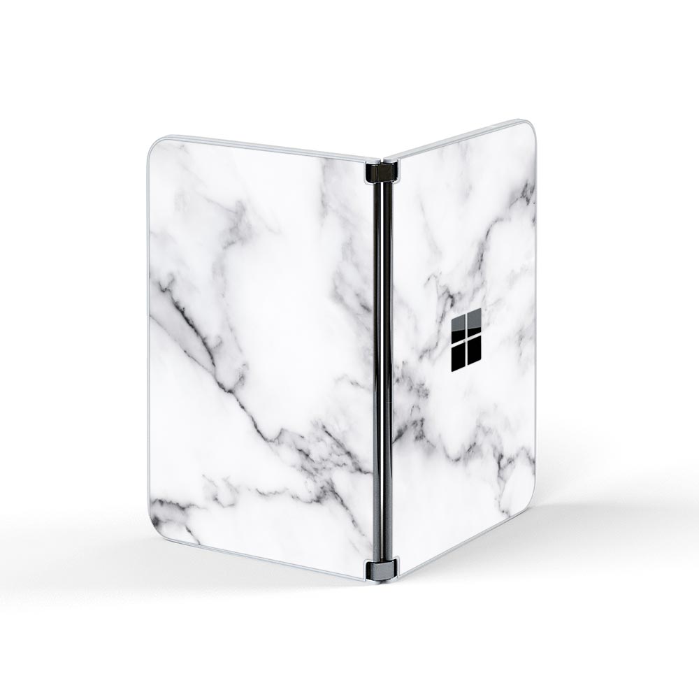 White Marble III Microsoft Surface Duo Skins