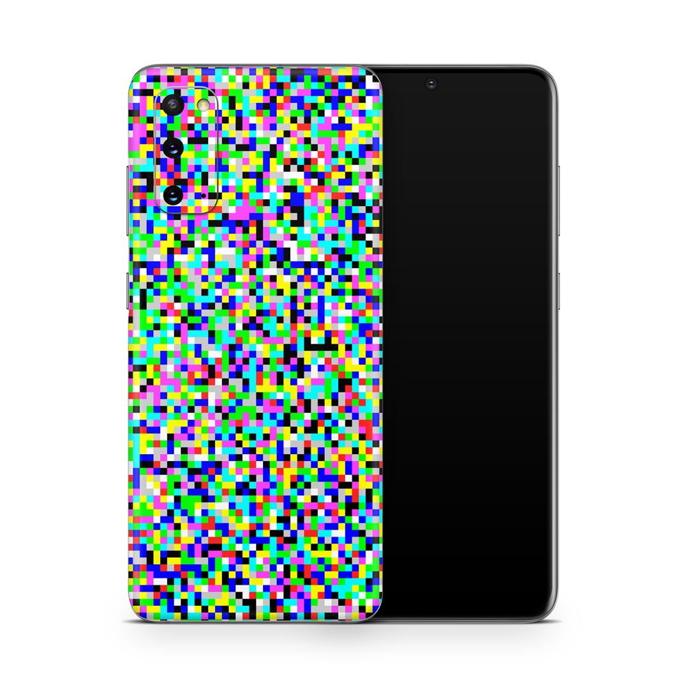 Colour Pixels Galaxy S20 Skin