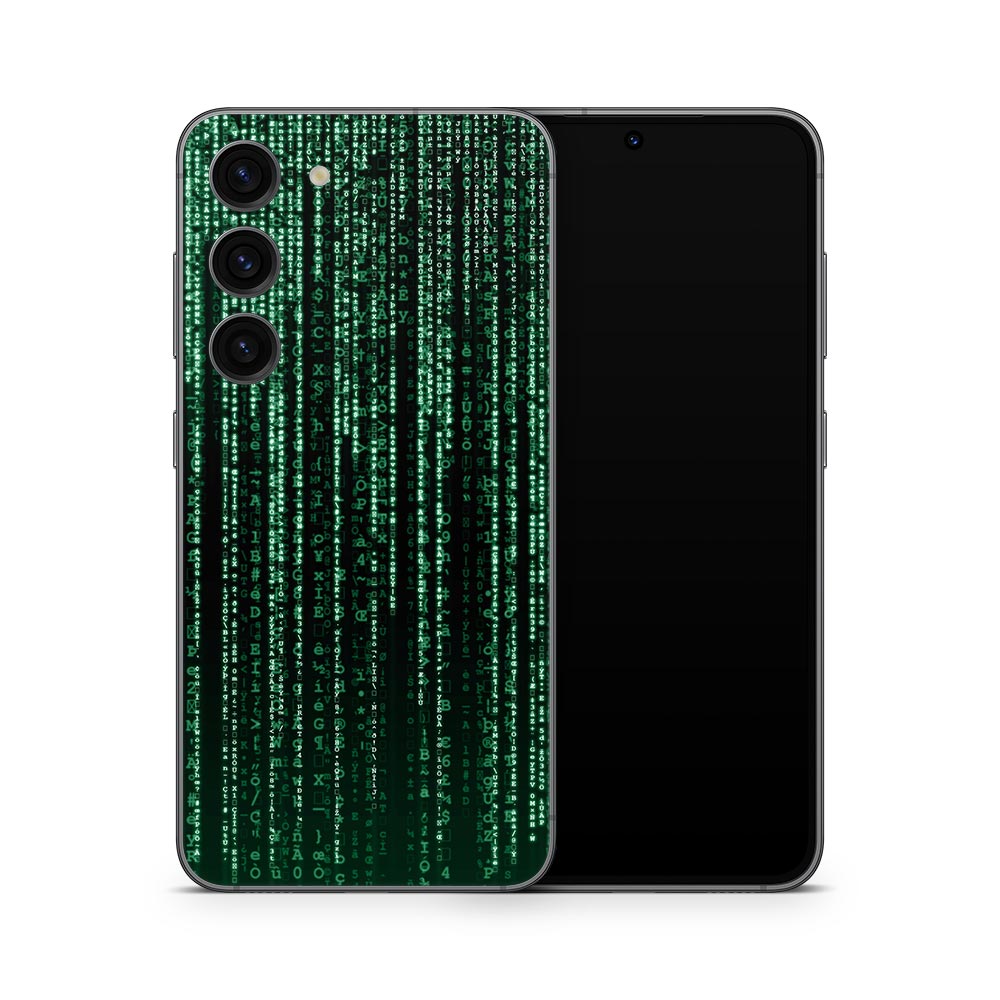 Matrix Code Galaxy S23 Skin