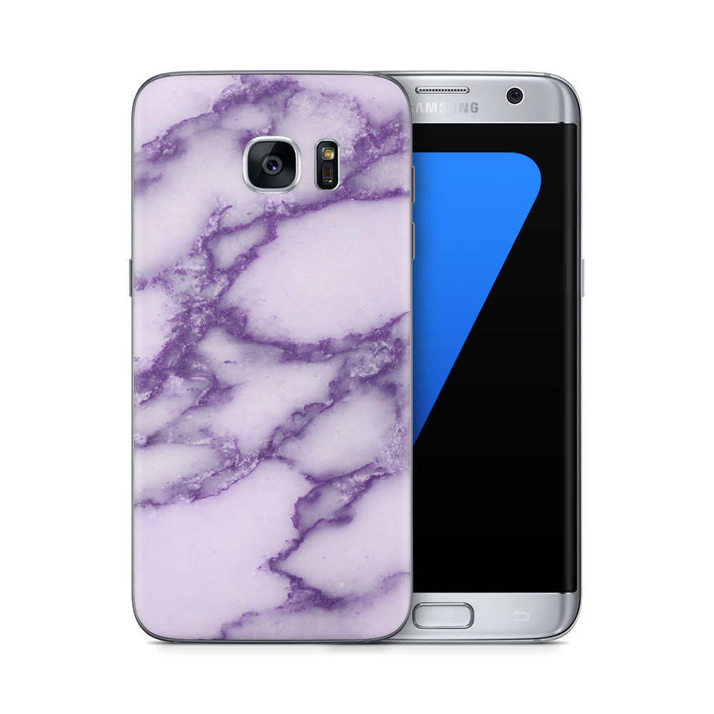 Purple Marble II Galaxy S7 Skin