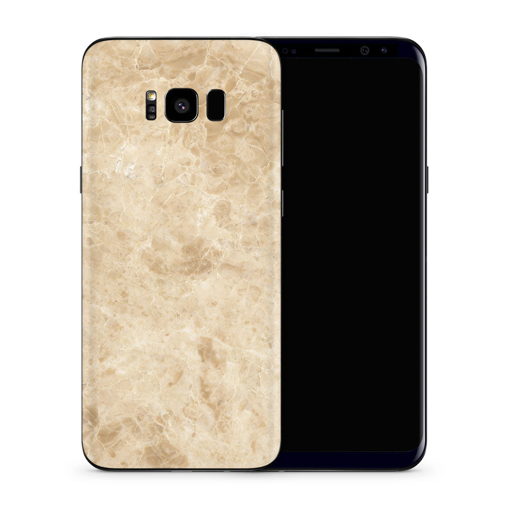 Creme Emperador Marble Galaxy S8 Skin