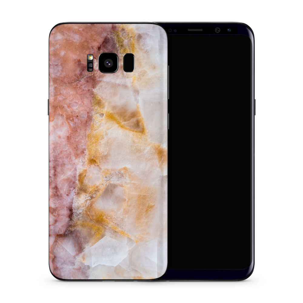 Sunset Marble Galaxy S8 Skin