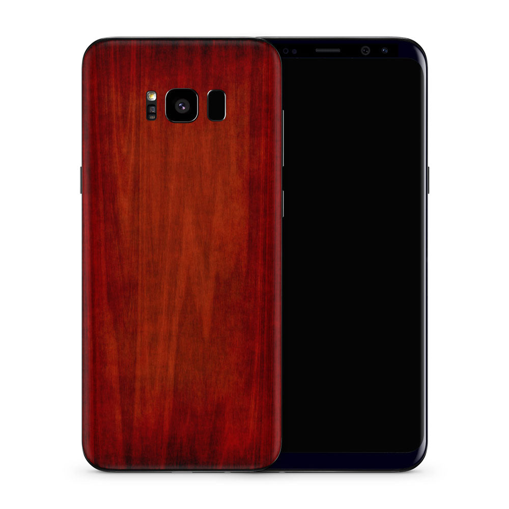 Red Wood Galaxy S8 Skin
