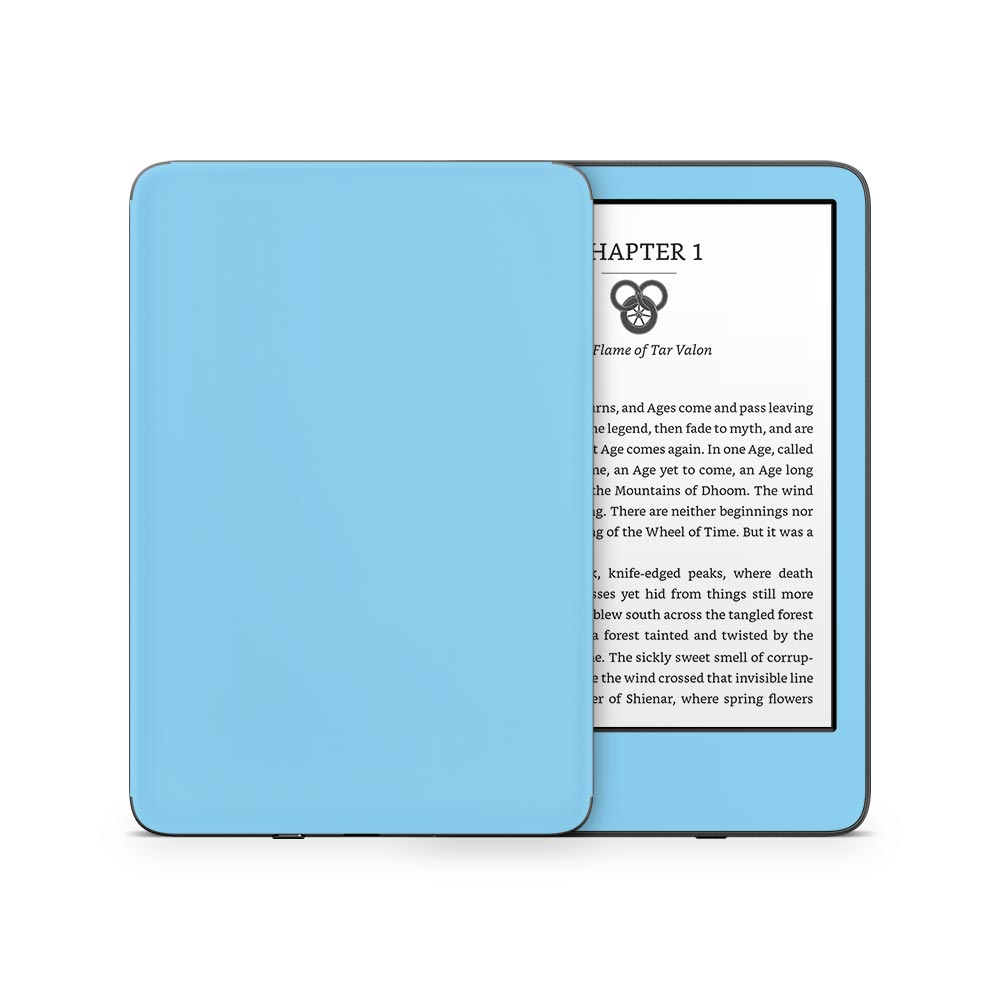 Baby Blue Kindle 11th Gen Skin