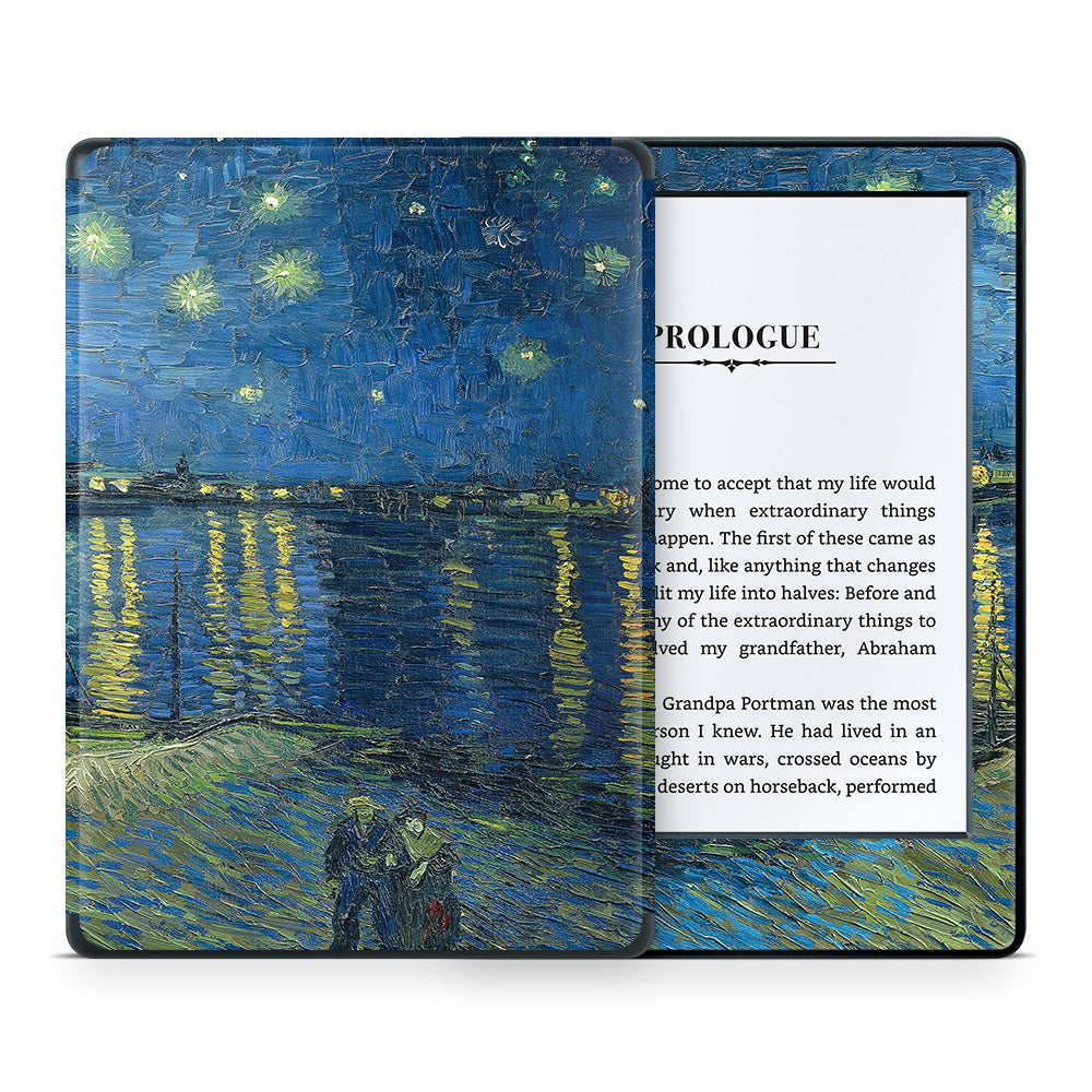 Starry Night over Rhone Kindle 8th Gen Skin