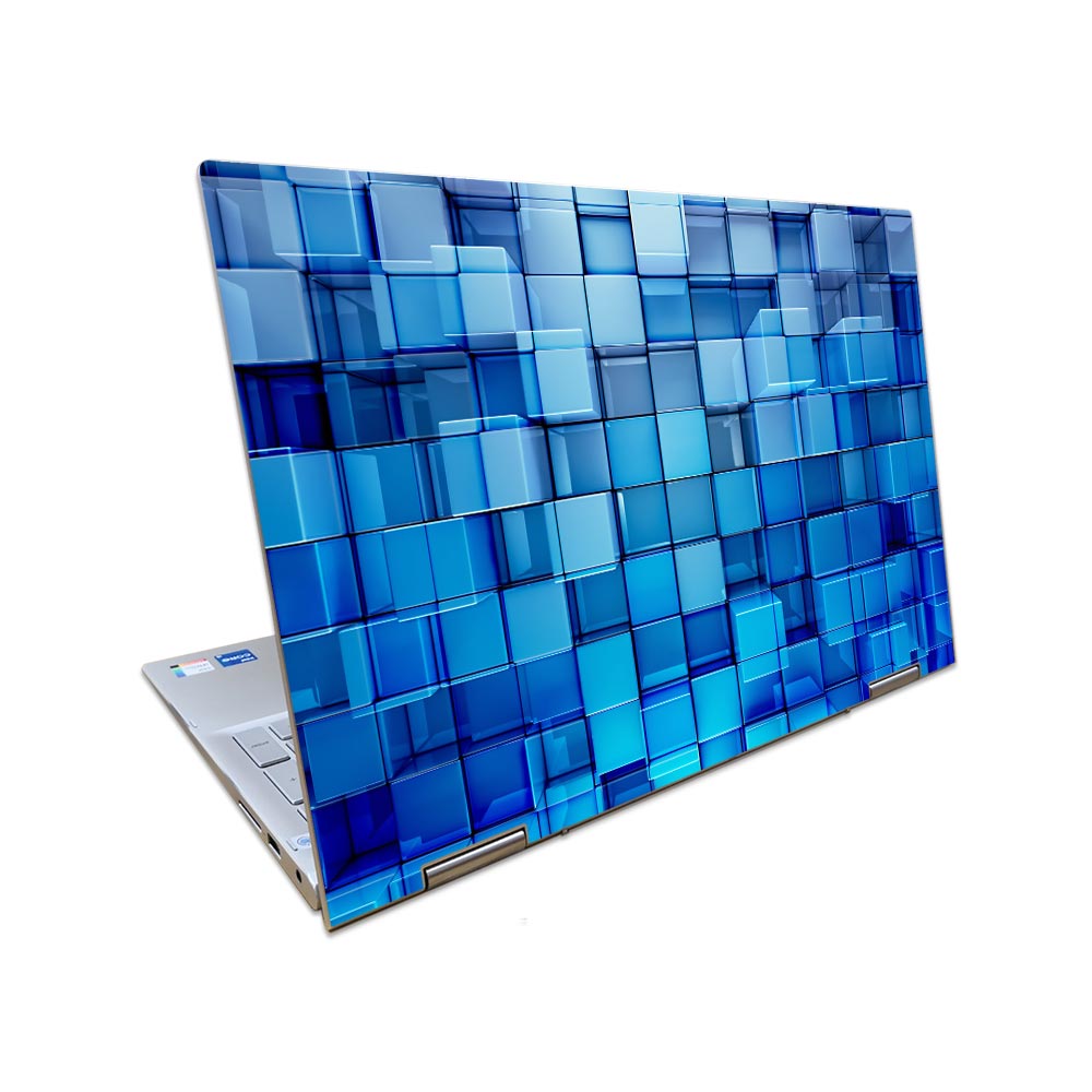 Four Square Blue Dell Inspiron 7506 2-in-1 Skin