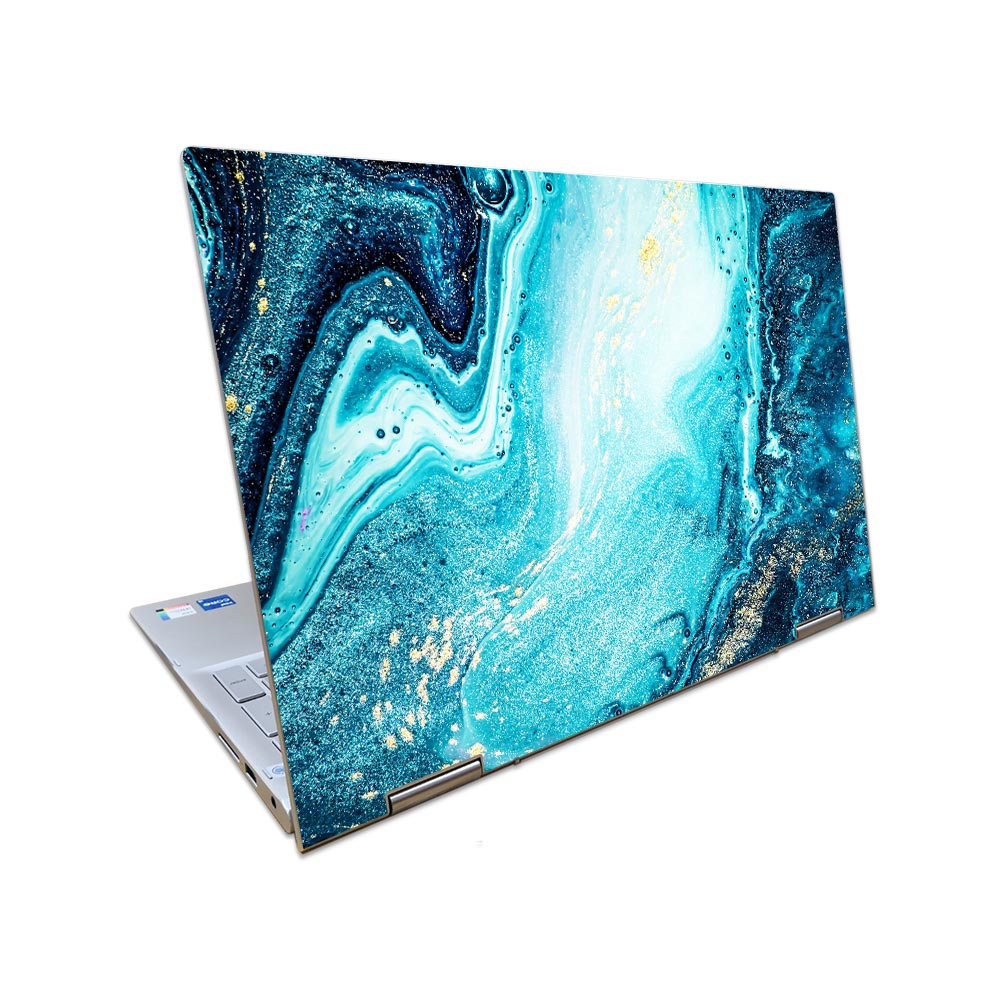 Blue River Marble Dell Inspiron 7506 2-in-1 Skin