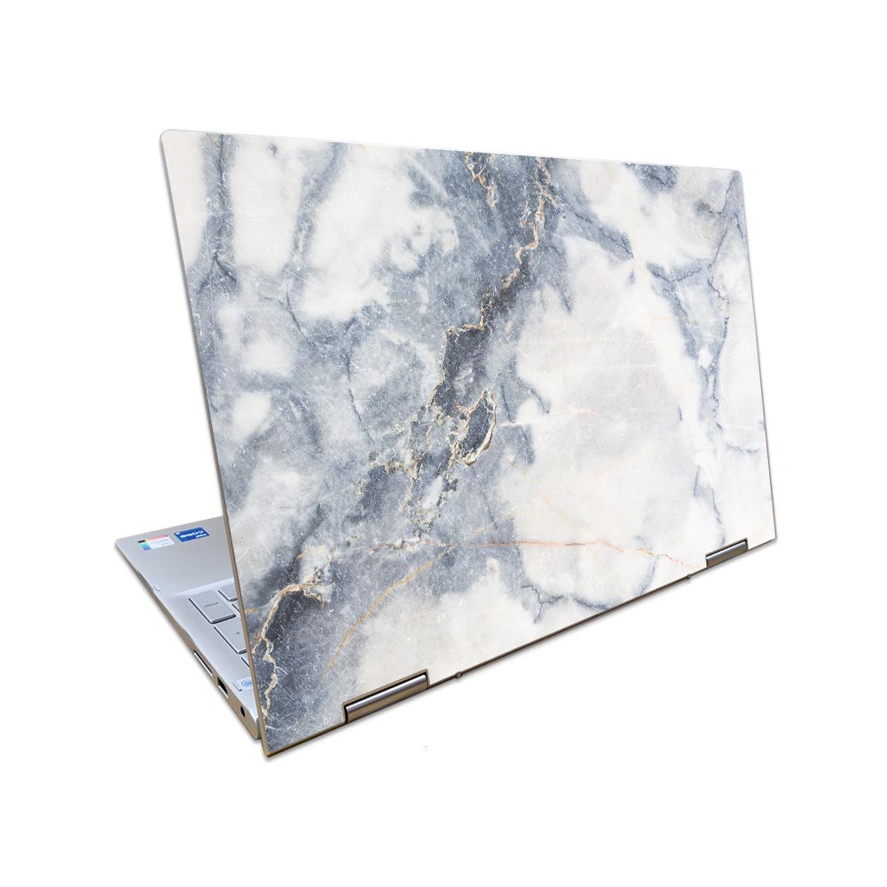 Grey Gold Marble Dell Inspiron 7506 2-in-1 Skin