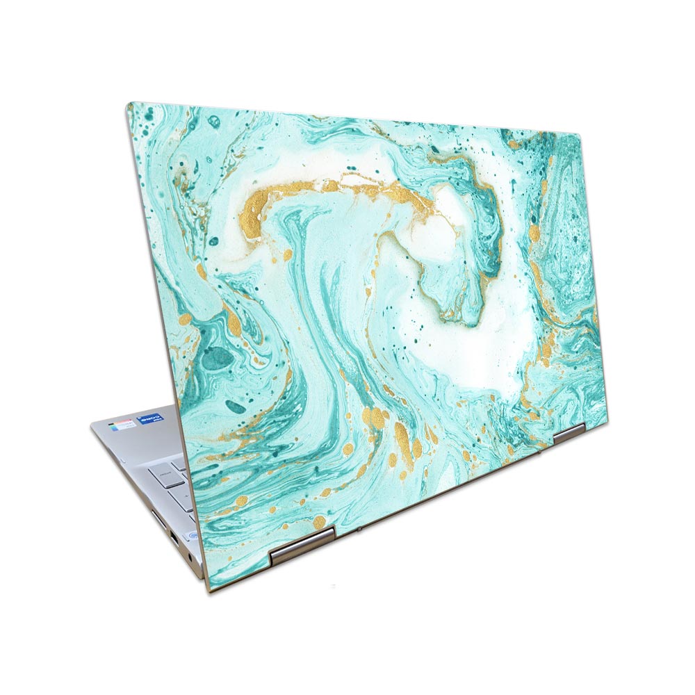 Ocean Marble Swirl Dell Inspiron 7506 2-in-1 Skin