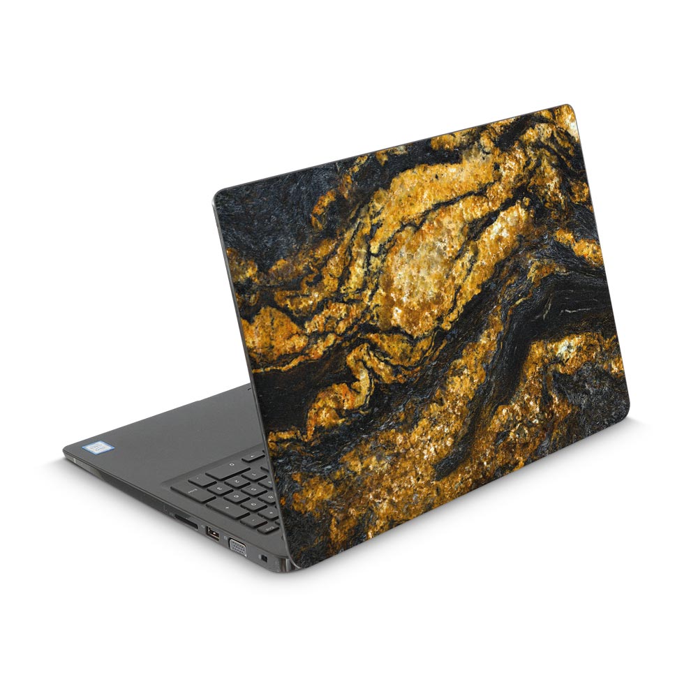 Black and Gold Marble Dell Latitude 5300 Skin