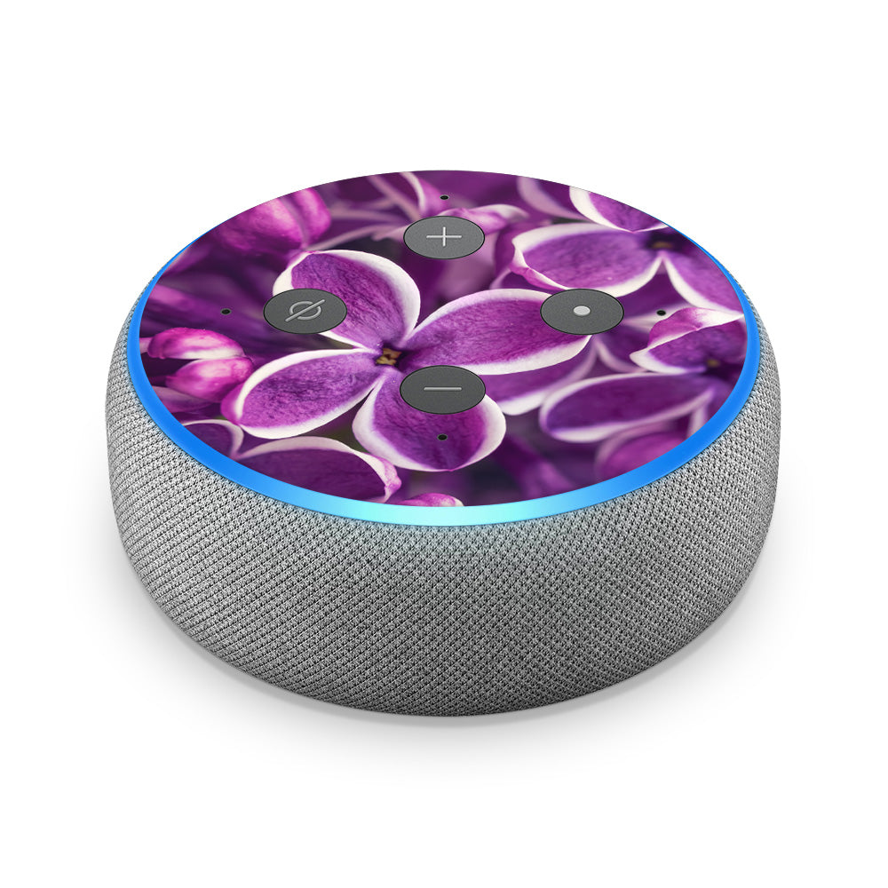 Lilac Sensation Amazon Echo Dot 3 Skin