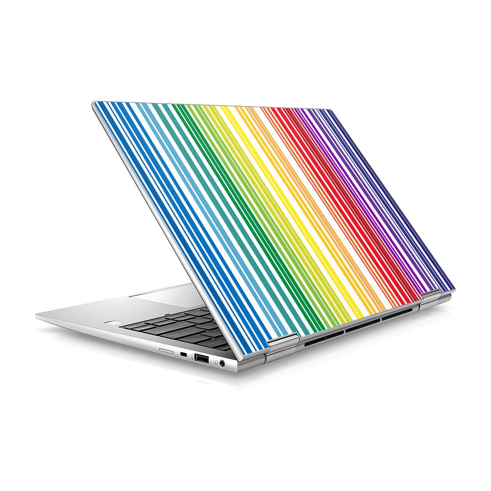 Rainbow Barcode HP Elitebook x360 830 G9 Skin