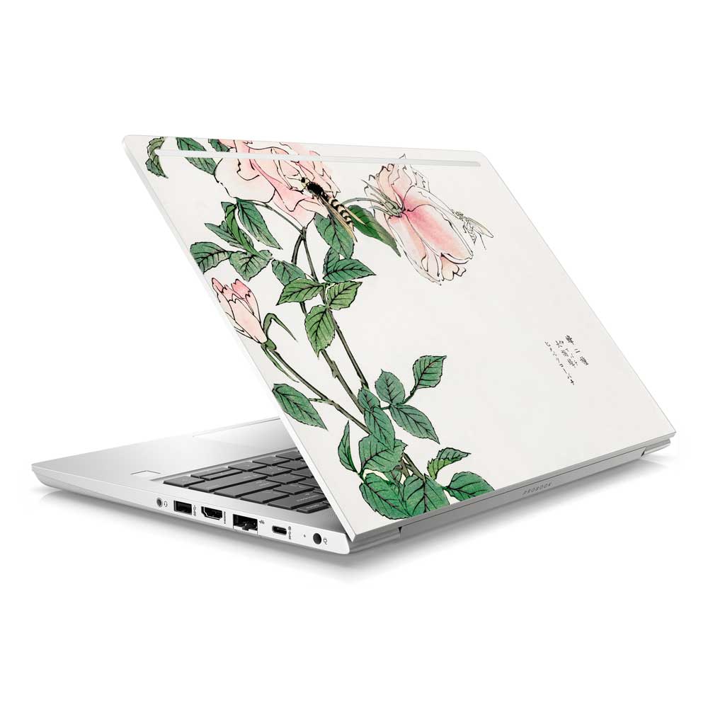 Bee & Flower Illustration HP ProBook 430 G6 Laptop Skin