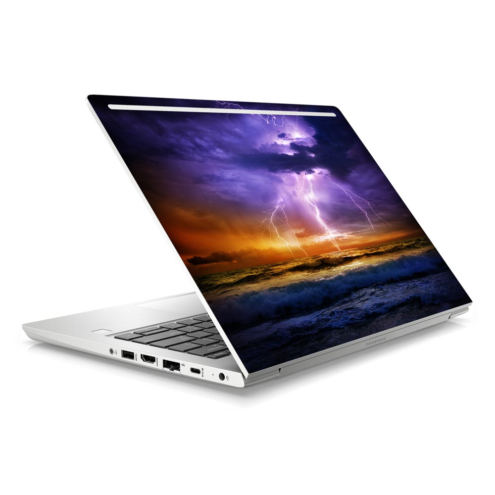 Purple Ocean Storm HP ProBook 430 G6 Laptop Skin