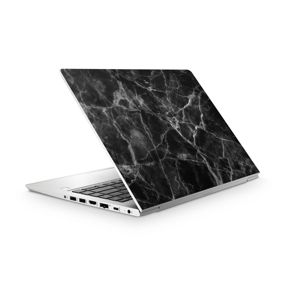 Classic Black Marble HP ProBook 440 G7 Laptop Skin