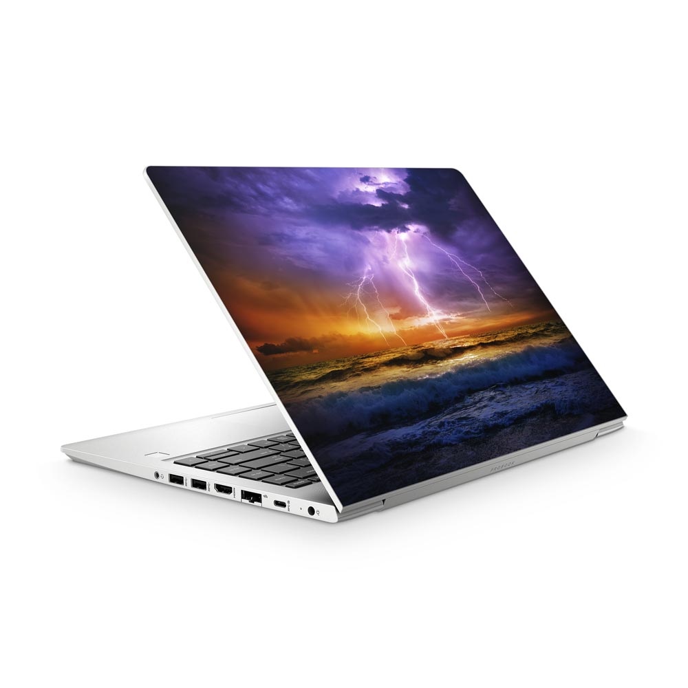 Purple Ocean Storm HP ProBook 440 G7 Laptop Skin
