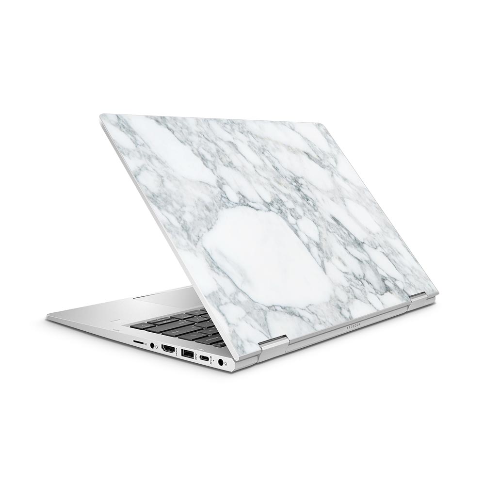 Arabescato Marble HP ProBook x360 435 G8 Laptop Skin