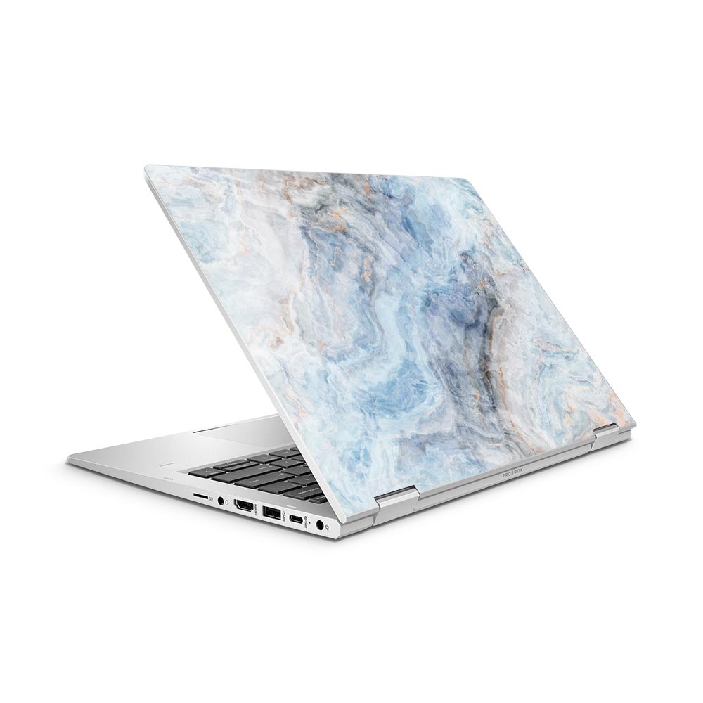 Pastel Marble HP ProBook x360 435 G8 Laptop Skin