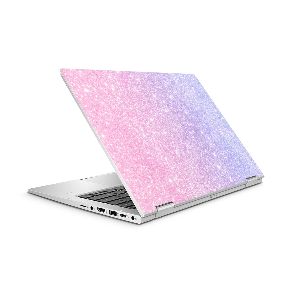Ombre Pink to Blue HP ProBook x360 435 G8 Laptop Skin