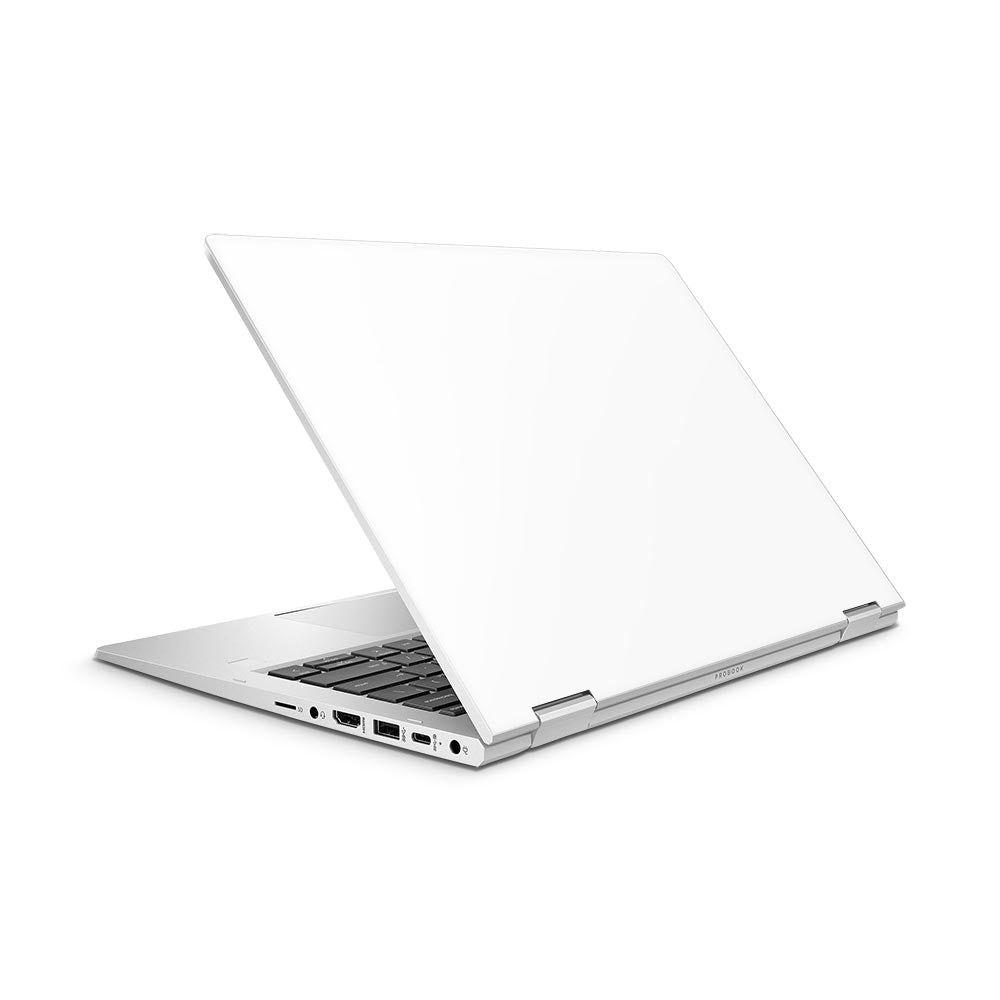 White HP ProBook x360 435 G8 Laptop Skin