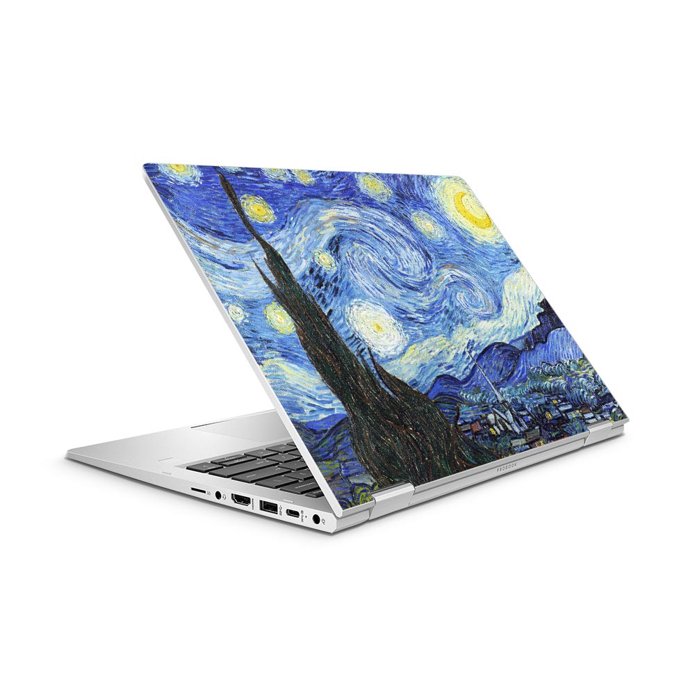 Starry Night HP ProBook x360 435 G8 Laptop Skin
