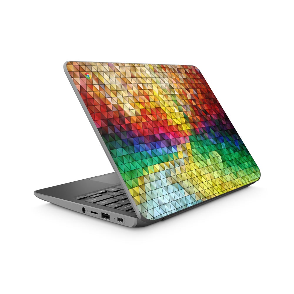 Pixel Sunset HP Chromebook 11 G7 Skin