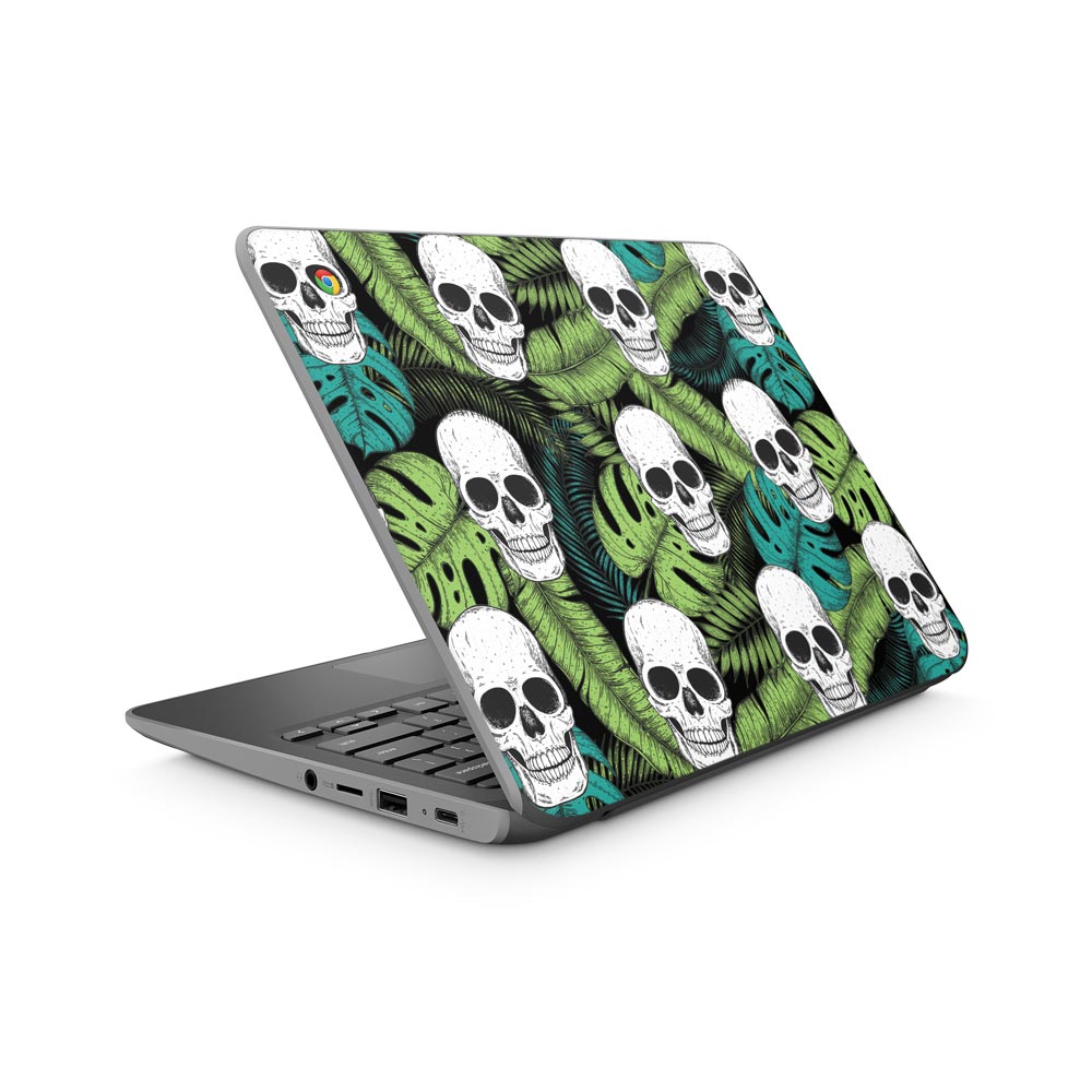 Tropical Skull HP Chromebook 11 G7 Skin