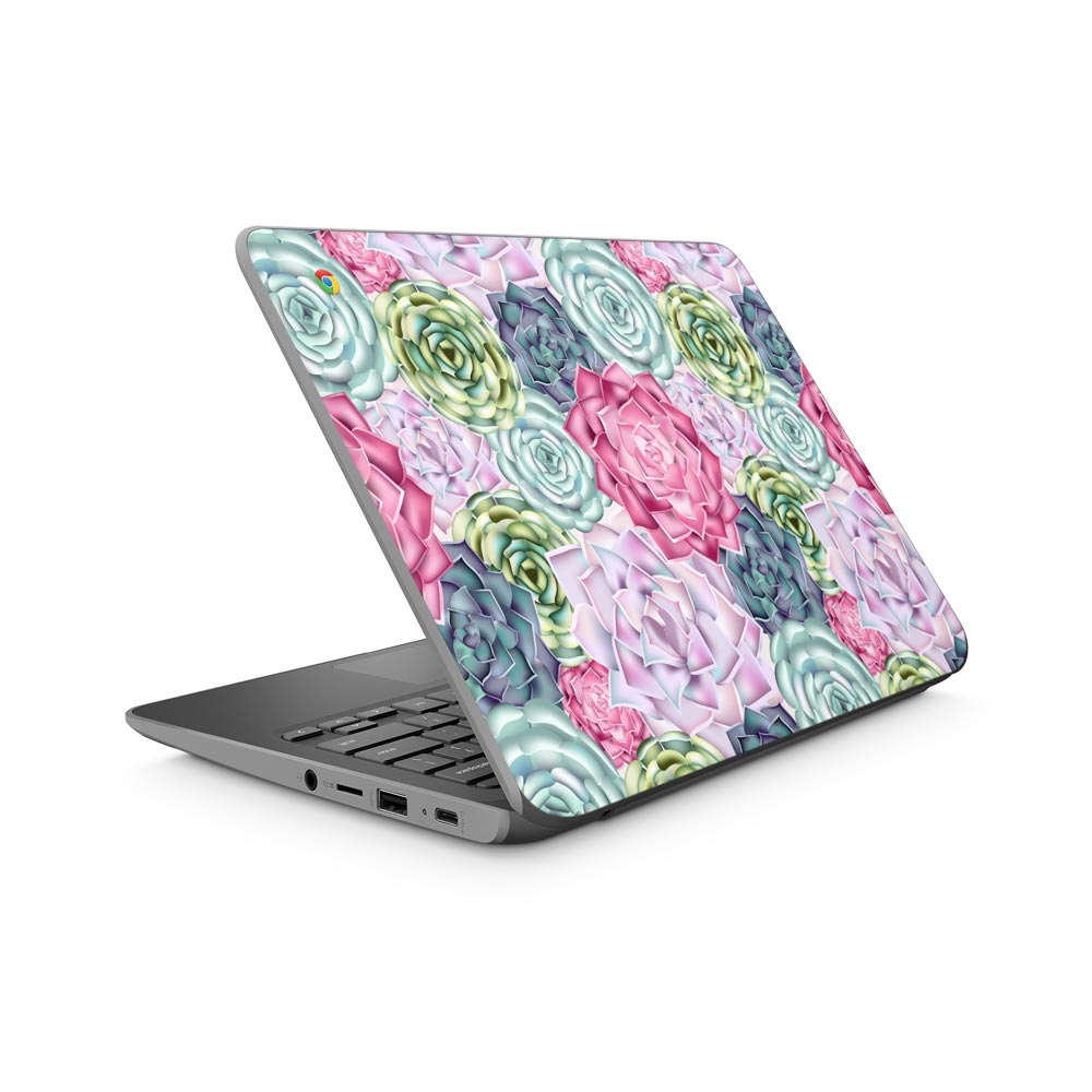Succulent Pastel HP Chromebook 11 G7 Skin