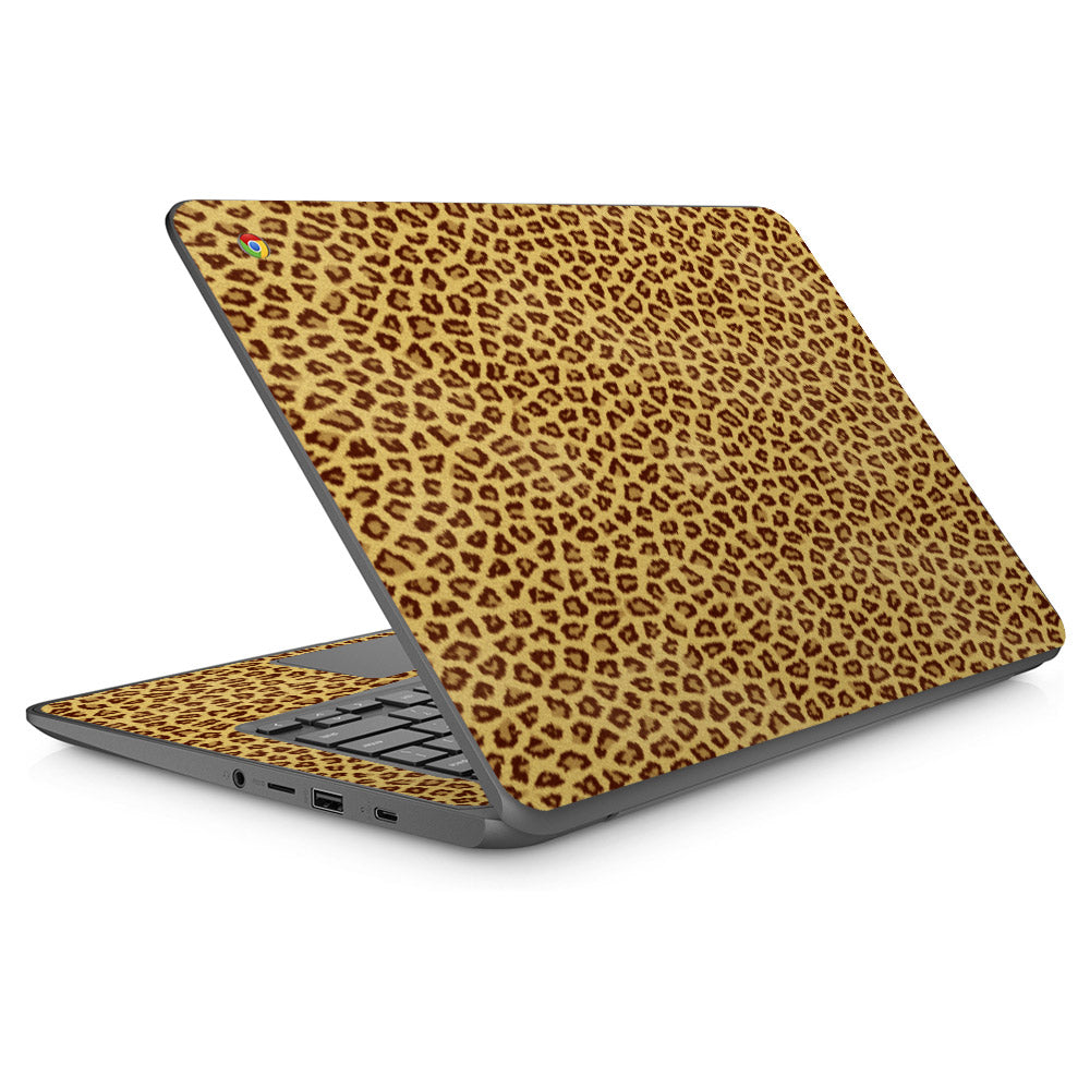 Leopard Print HP Chromebook 14 Skin