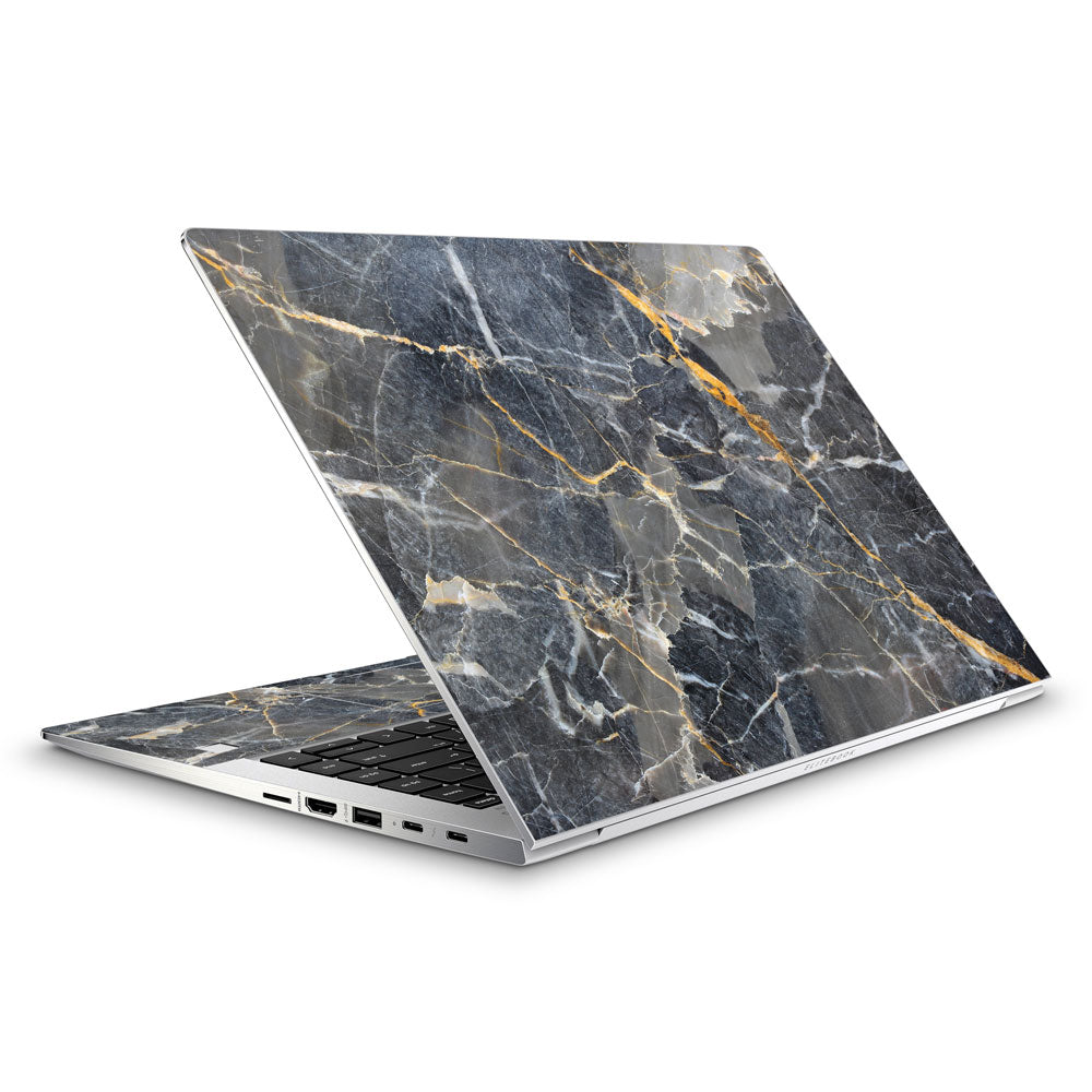Slate Gold Marble HP Elitebook 1040 G4 Skin