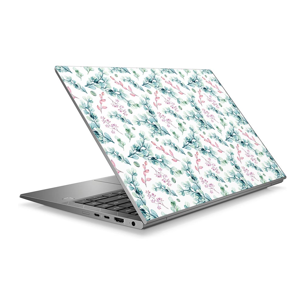 Berry Leaf HP ZBook 14 G8 Laptop Skin