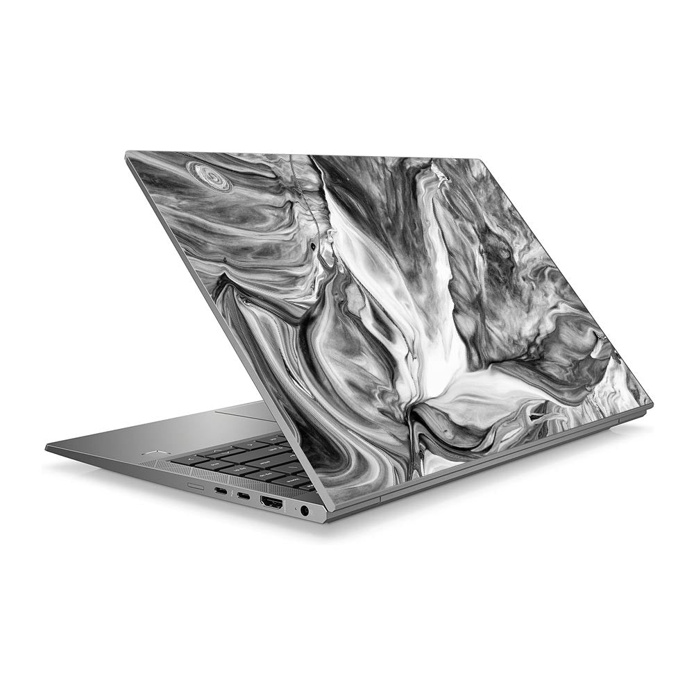 BW Marble HP ZBook 14 G8 Laptop Skin