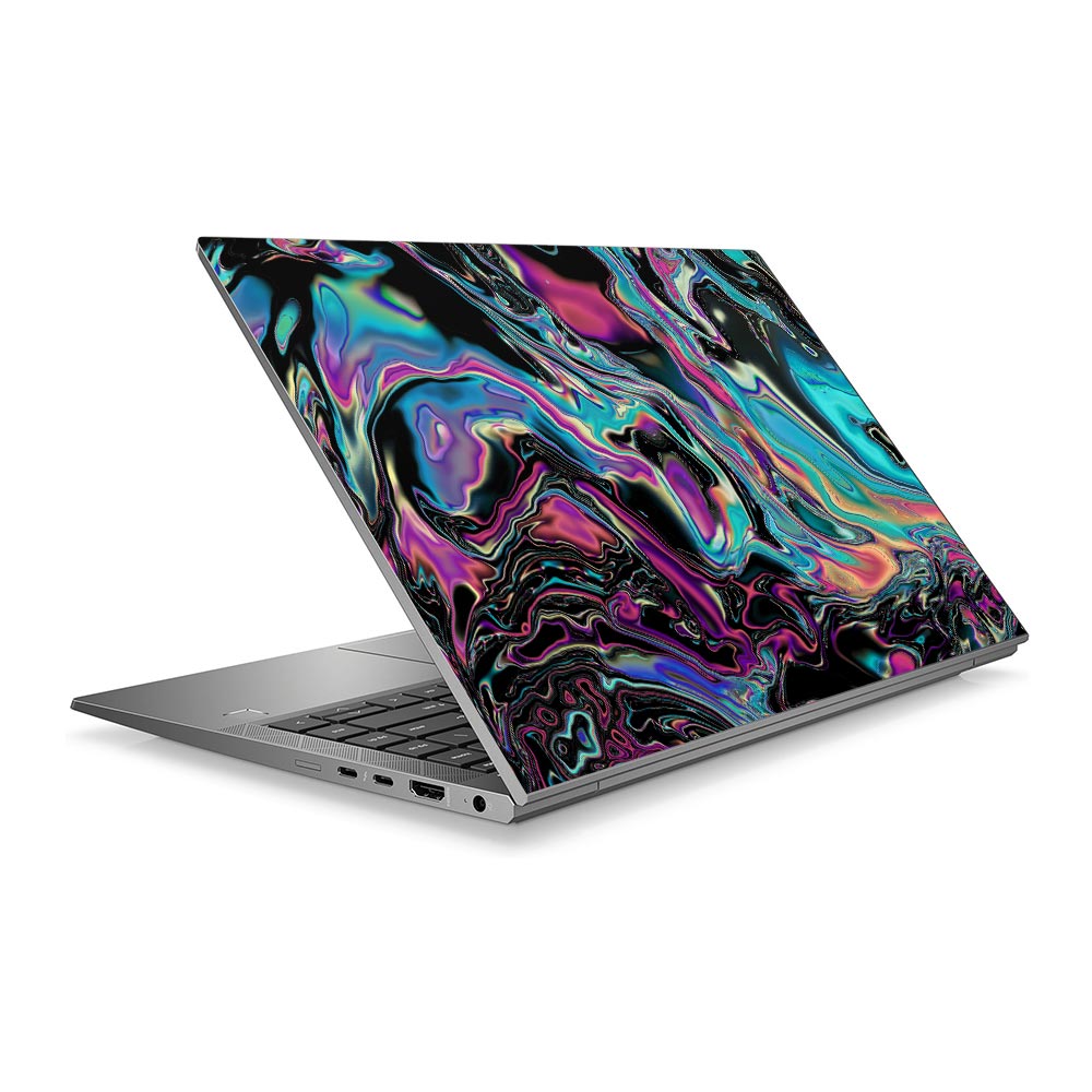 Acrylic Ripple Dk HP ZBook 14 G8 Laptop Skin