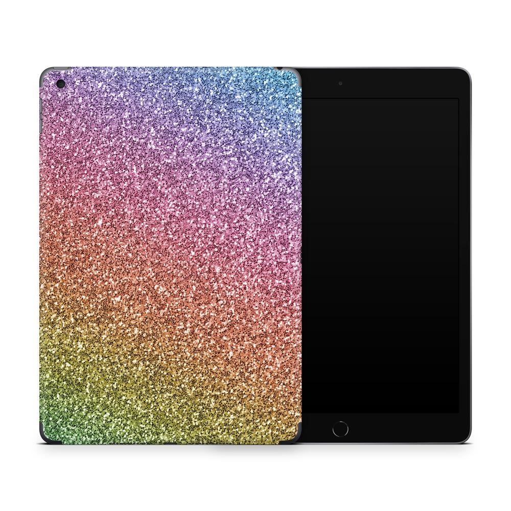 Rainbow Ombre Apple iPad 9 Skin