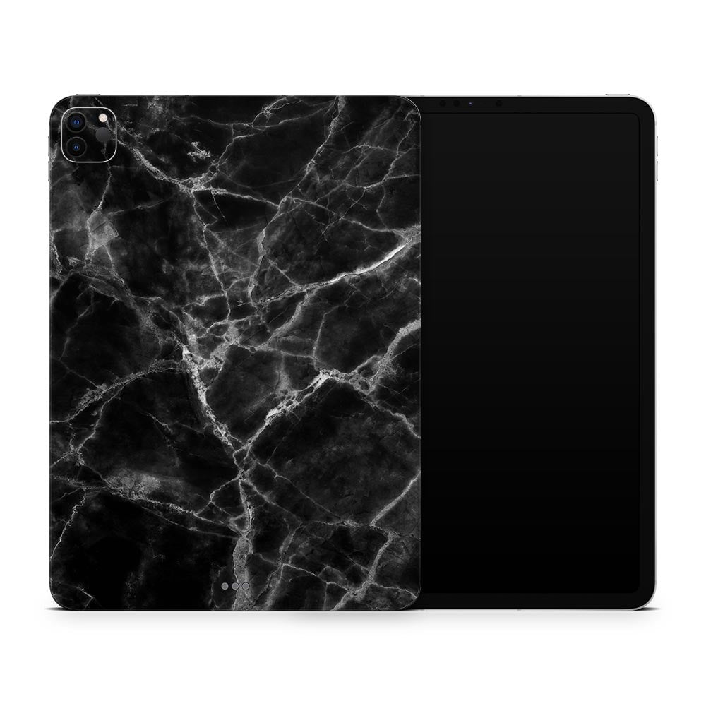 Classic Black Marble Apple iPad Pro 12.9 Skin