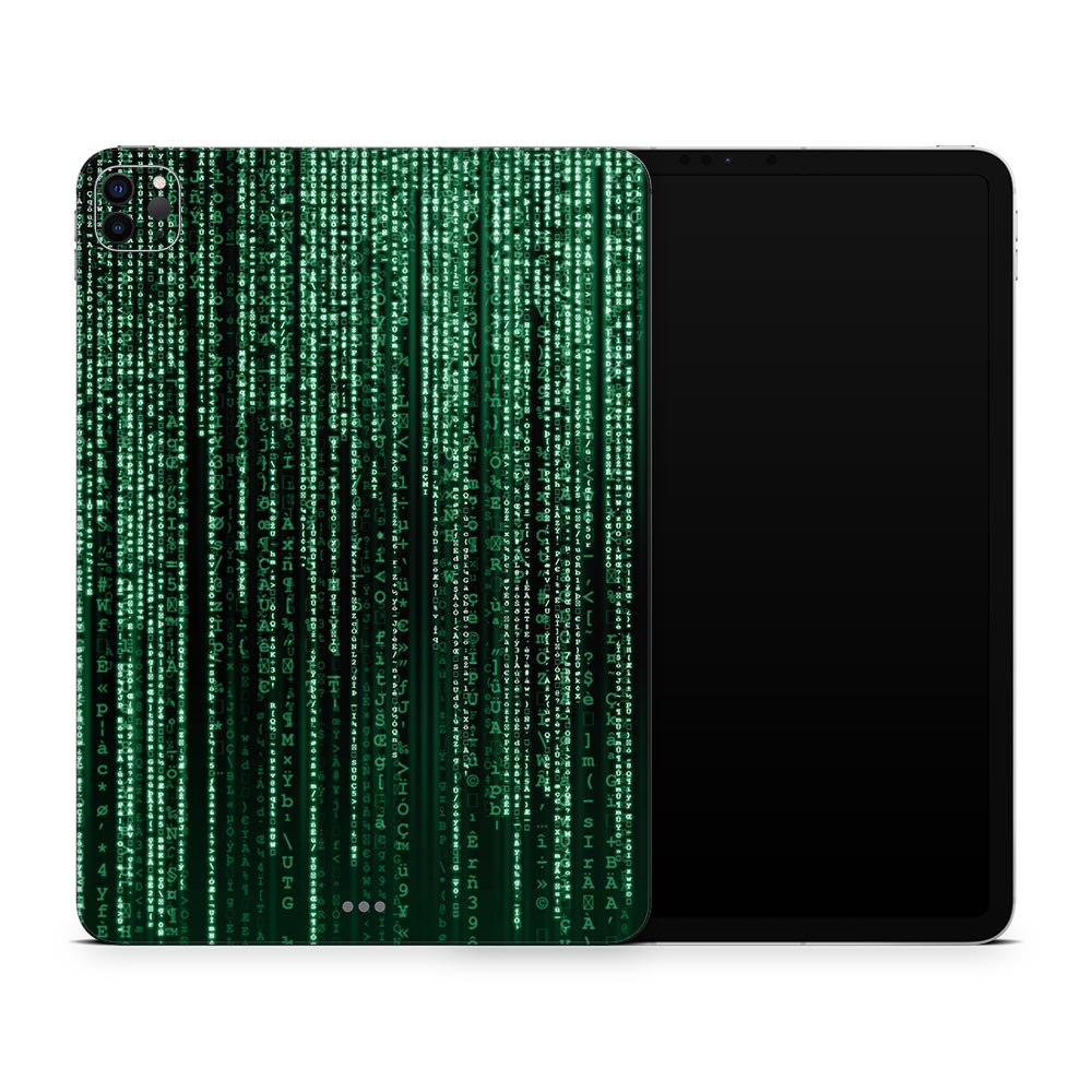 Matrix Code Apple iPad Pro 12.9 Skin
