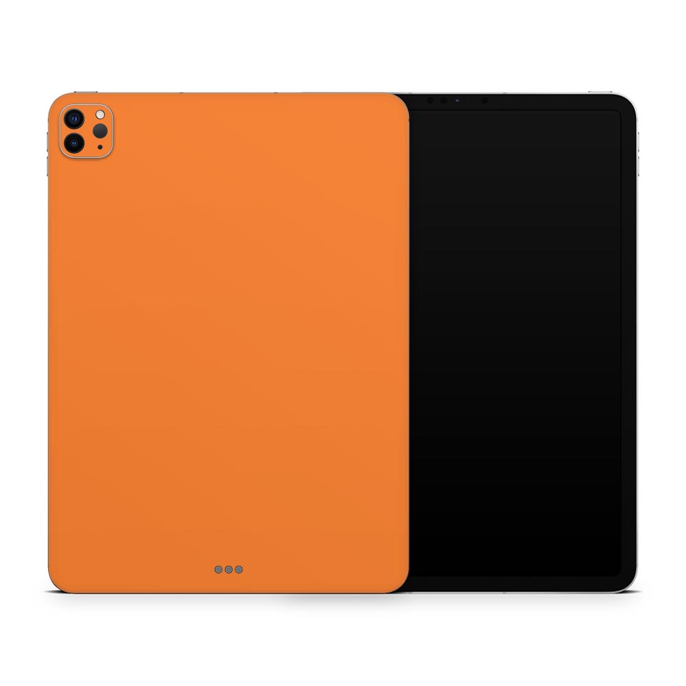 Orange Apple iPad Pro 12.9 Skin