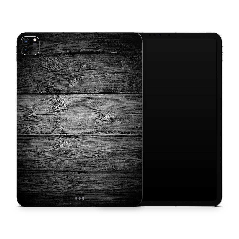 Black Timber V2 Apple iPad Pro 12.9 Skin