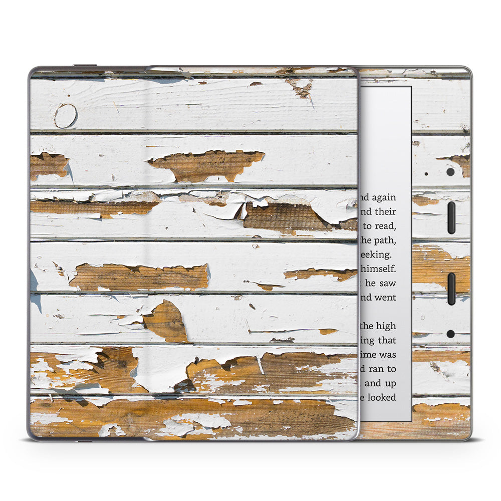 Peeling Wood Panels Kindle Oasis Skin