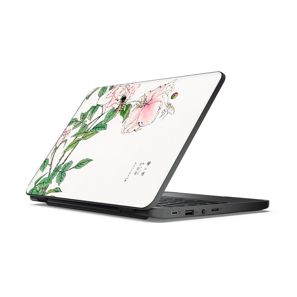 Bee & Flower Illustration Lenovo 100E G3 11 Chromebook Skin