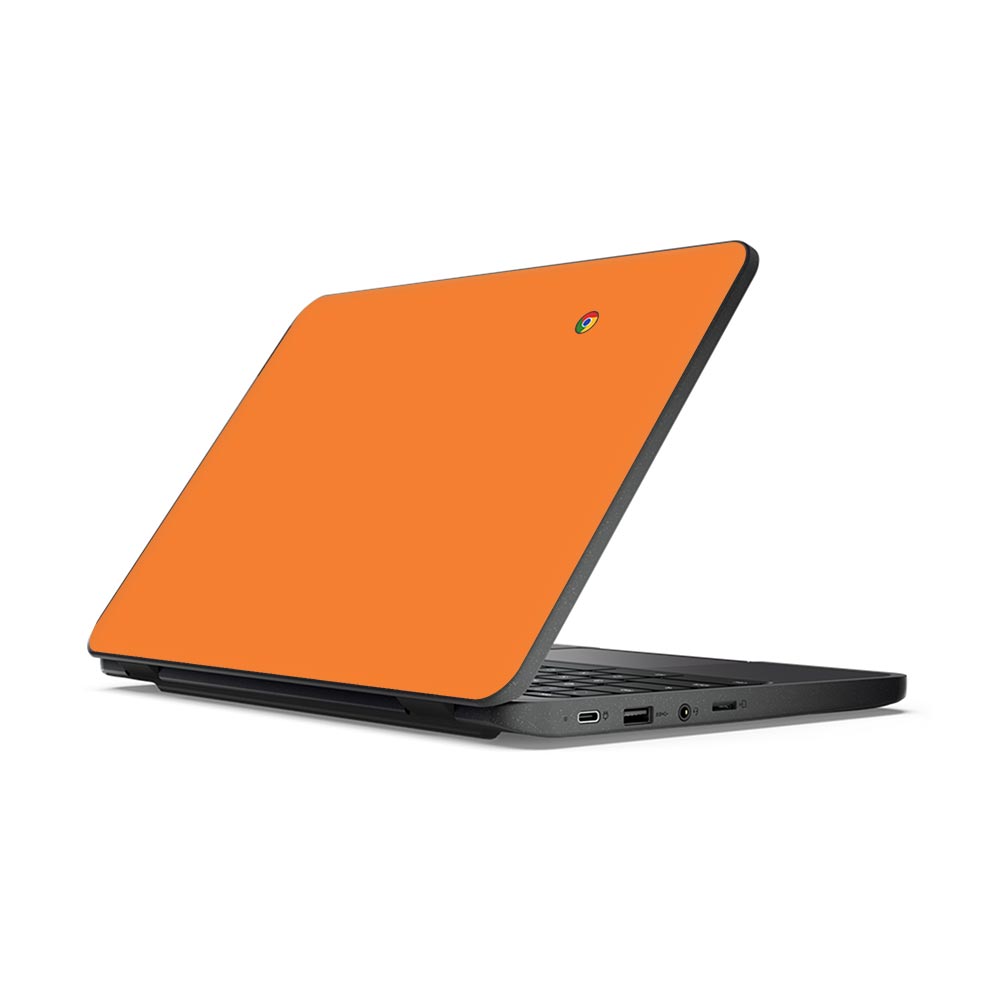 Orange Lenovo 100E G3 11 Chromebook Skin