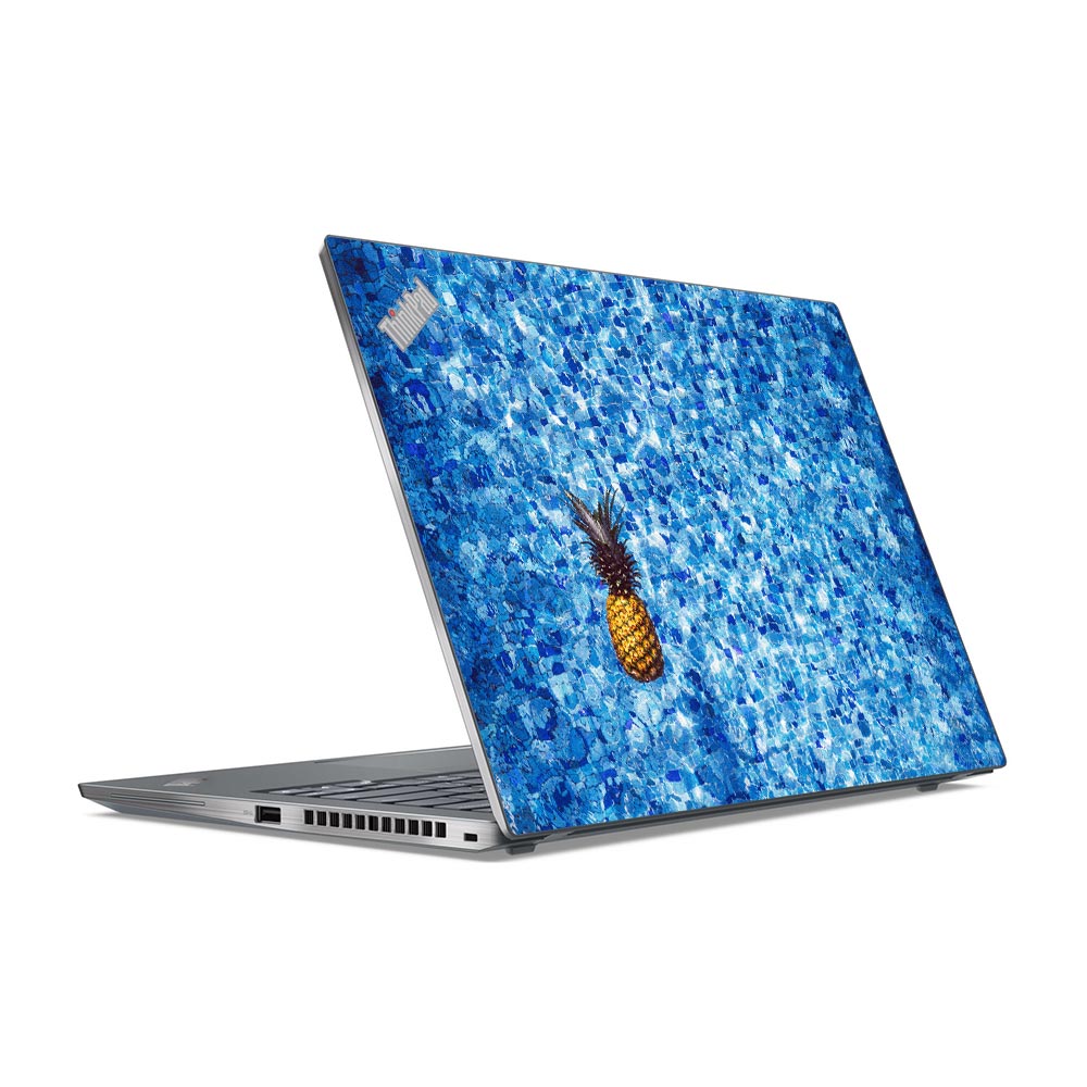 Pineapple Blue Lenovo ThinkPad T14S G2 Skin